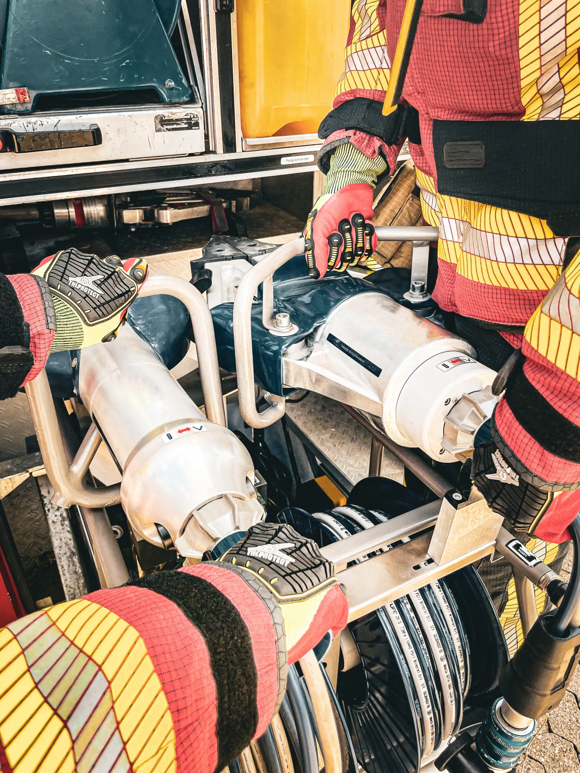 Sicherer Schutz bei Arbeiten mit scharfen Materialien