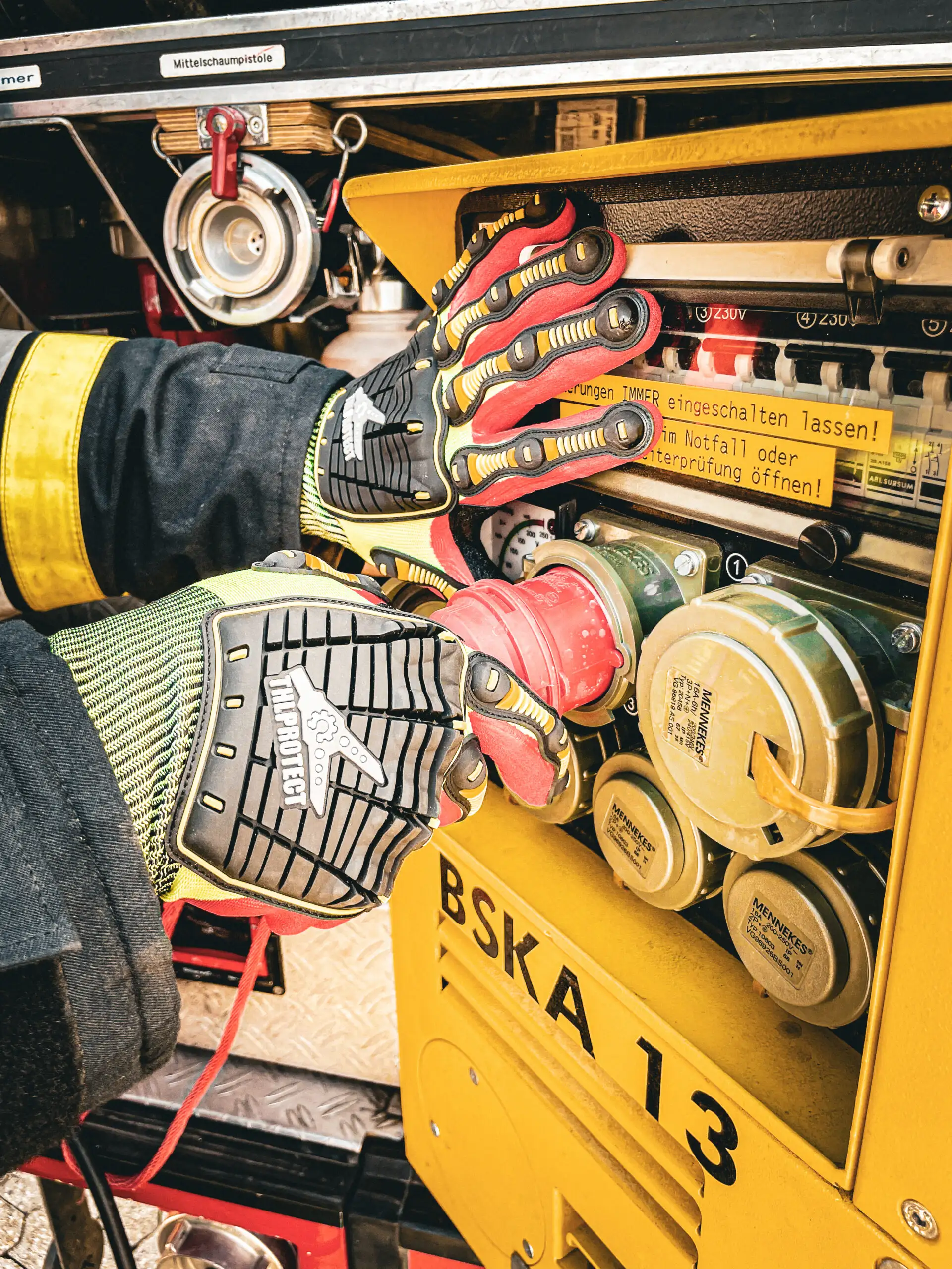Hohe Beweglichkeit und zuverlässiger Grip