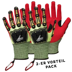 THL Feuerwehrhandschuhe Schnittschutz Klasse F im 2er Sparpack